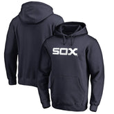 Chicago White Sox Vintage Cooperstown Collection Wahconah Fitted Pullover Hoodie - MLB Hoodies