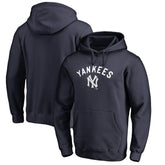New York Yankees Vintage Cooperstown Collection Wahconah Fitted Pullover Hoodie - MLB Hoodies