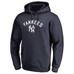 New York Yankees Vintage Cooperstown Collection Wahconah Fitted Pullover Hoodie - MLB Hoodies