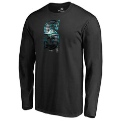 Seattle Mariners Midnight Mascot Long Sleeve T-Shirt - MLB T-shirts