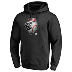 Cincinnati Reds Midnight Mascot Pullover Hoodie - MLB Hoodies
