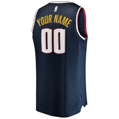 Icon Edition Denver Nuggets Youth Fast Break Custom Replica Jersey Navy sale | NBA