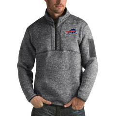 Buffalo Bills Antigua Fortune Big & Tall Quarter-Zip Pullover Jacket | NFL Outlet