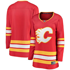 Calgary Flames Fanatics Women's Home Breakaway Jersey - NHL Jerseys
