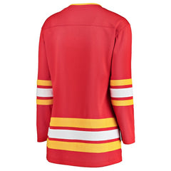 Calgary Flames Fanatics Women's Home Breakaway Jersey - NHL Jerseys