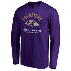 Baltimore Ravens Futbol Americano Long Sleeve T-Shirt | NFL Sale