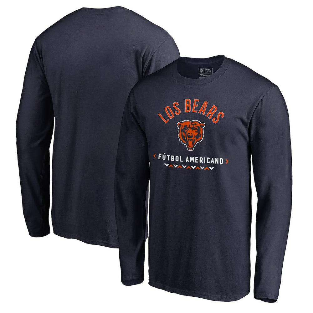 Chicago Bears Futbol Americano Long Sleeve T-Shirt | NFL On sale