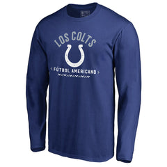 Indianapolis Colts Futbol Americano Long Sleeve T-Shirt | NFL New