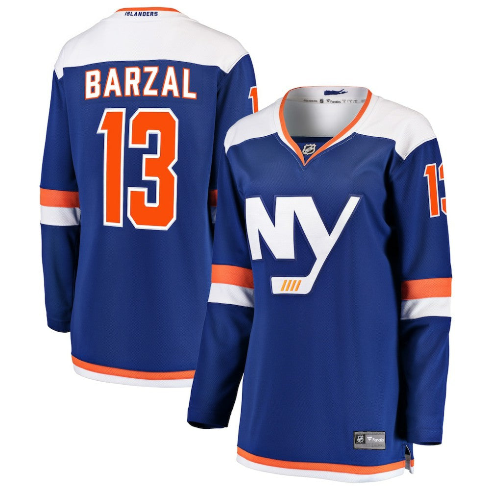 Mathew Barzal New York Islanders Fanatics Women's Alternate Breakaway Jersey - NHL Jerseys