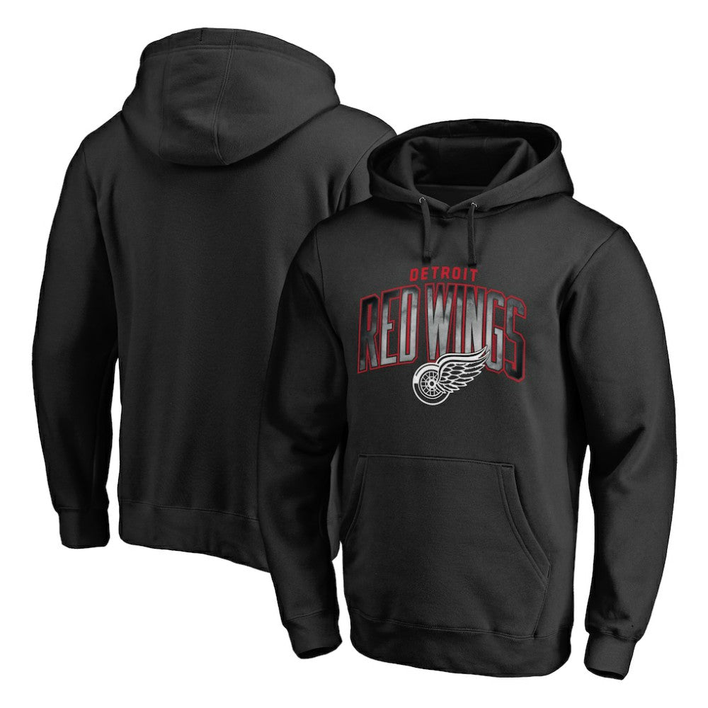 Detroit Red Wings Arch Smoke Pullover Hoodie - NHL Hoodies