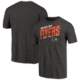 Philadelphia Flyers Slant Strike Tri-Blend T-Shirt - NHL T-shirts