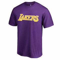 Purple LeBron James Los Angeles Lakers Sidesweep Name & Number T-Shirt | NBA