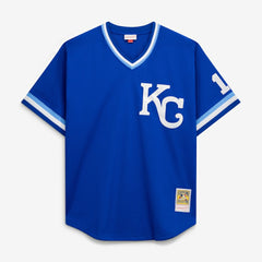 Bo Jackson Kansas City Royals Mitchell & Ness Cooperstown Collection Big & Tall Mesh Batting Practice Jersey - MLB Jerseys