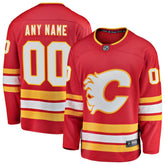 Calgary Flames Fanatics Home Breakaway Custom Jersey - NHL Jerseys