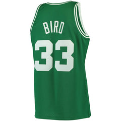 Kelly Green Larry Bird Boston Celtics 1985/86 Big & Tall Hardwood Classics Swingman Jersey | NBA