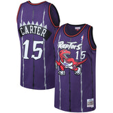 Purple Vince Carter Toronto Raptors 1998/99 Big & Tall Hardwood Classics Swingman Jersey | NBA