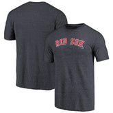 Boston Red Sox Team Wordmark Tri-Blend T-Shirt - MLB T-shirts