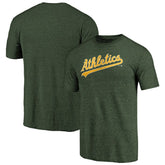 Athletics Team Wordmark Tri-Blend T-Shirt - MLB T-shirts