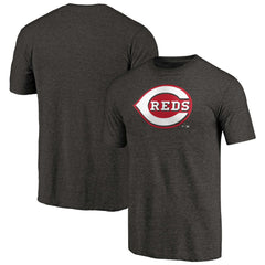 Cincinnati Reds Team Wordmark Tri-Blend T-Shirt - MLB T-shirts