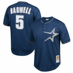 Jeff Bagwell Houston Astros Mitchell & Ness Youth Cooperstown Collection Mesh Batting Practice Jersey - MLB Jerseys