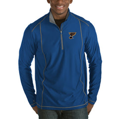 St. Louis Blues Antigua Tempo Desert Dry Half-Zip Pullover Jacket - NHL Pullover