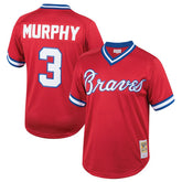 Dale Murphy Atlanta Braves Mitchell & Ness Youth Cooperstown Collection Mesh Batting Practice Jersey - MLB Jerseys