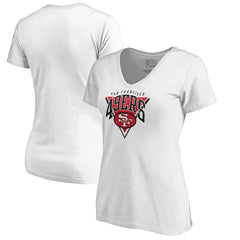 San Francisco 49ers Women's Frontline V-Neck T-Shirt | NFL Near me