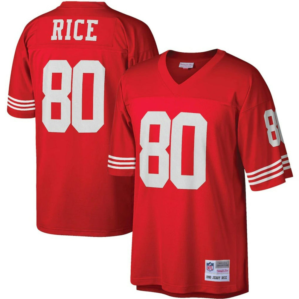 San Francisco 49ers Jerry Rice Big & Tall 1990 Retired Player Replica Jersey | NFL On sale
