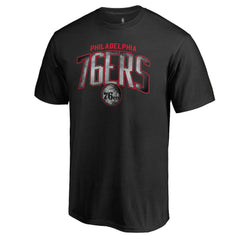 Black Philadelphia 76ers Arch Smoke T-Shirt | NBA