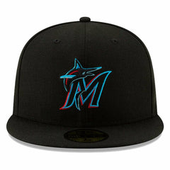 Miami Marlins New Era On-Field Authentic Collection 59FIFTY Fitted Hat - MLB Hats