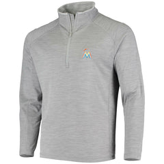 Miami Marlins Vineyard Vines Performance Sankaty Half-Zip Pullover Top - MLB Pullover