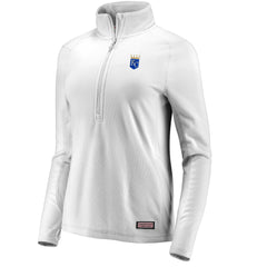 Kansas City Royals Vineyard Vines Women's Performance Grid Half-Zip Pullover Top - MLB Pullover