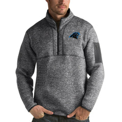 Carolina Panthers Antigua Fortune Quarter-Zip Pullover Jacket | NFL Near me