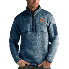 Chicago Bears Antigua Fortune Quarter-Zip Pullover Jacket | NFL Hot