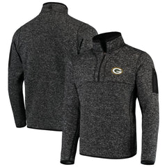 Green Bay Packers Antigua Fortune Quarter-Zip Pullover Jacket | NFL New
