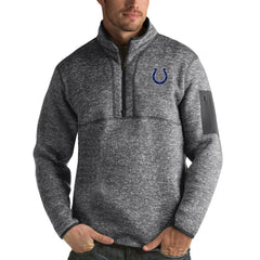 Indianapolis Colts Antigua Fortune Quarter-Zip Pullover Jacket | NFL New