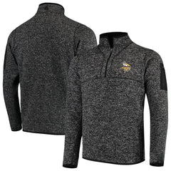 Minnesota Vikings Antigua Fortune Quarter-Zip Pullover Jacket | NFL On sale