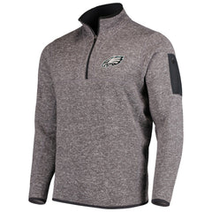 Philadelphia Eagles Antigua Fortune Quarter-Zip Pullover Jacket | NFL Outlet