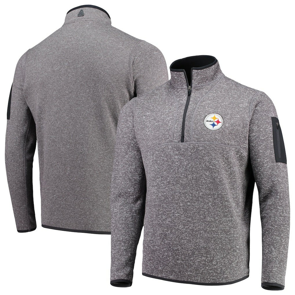 Pittsburgh Steelers Antigua Fortune Quarter-Zip Pullover Jacket | NFL Hot
