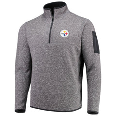 Pittsburgh Steelers Antigua Fortune Quarter-Zip Pullover Jacket | NFL Hot