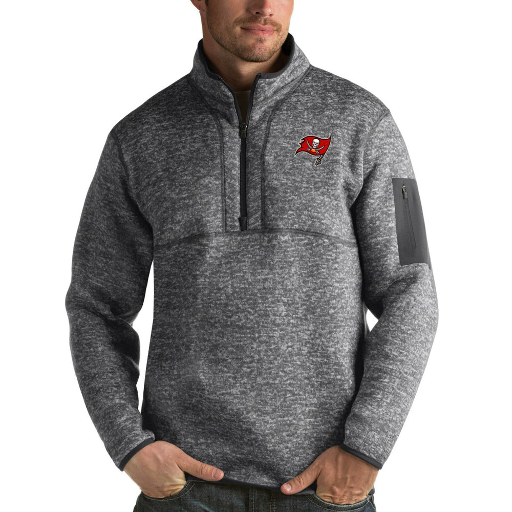 Tampa Bay Buccaneers Antigua Fortune Quarter-Zip Pullover Jacket | NFL Near me