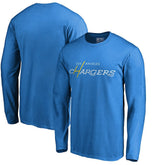 Los Angeles Chargers Multi Color Vintage Logo Long Sleeve T-Shirt | NFL Near me