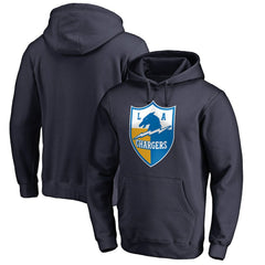 Los Angeles Chargers Vintage Shield Logo Pullover Hoodie | NFL Outlet