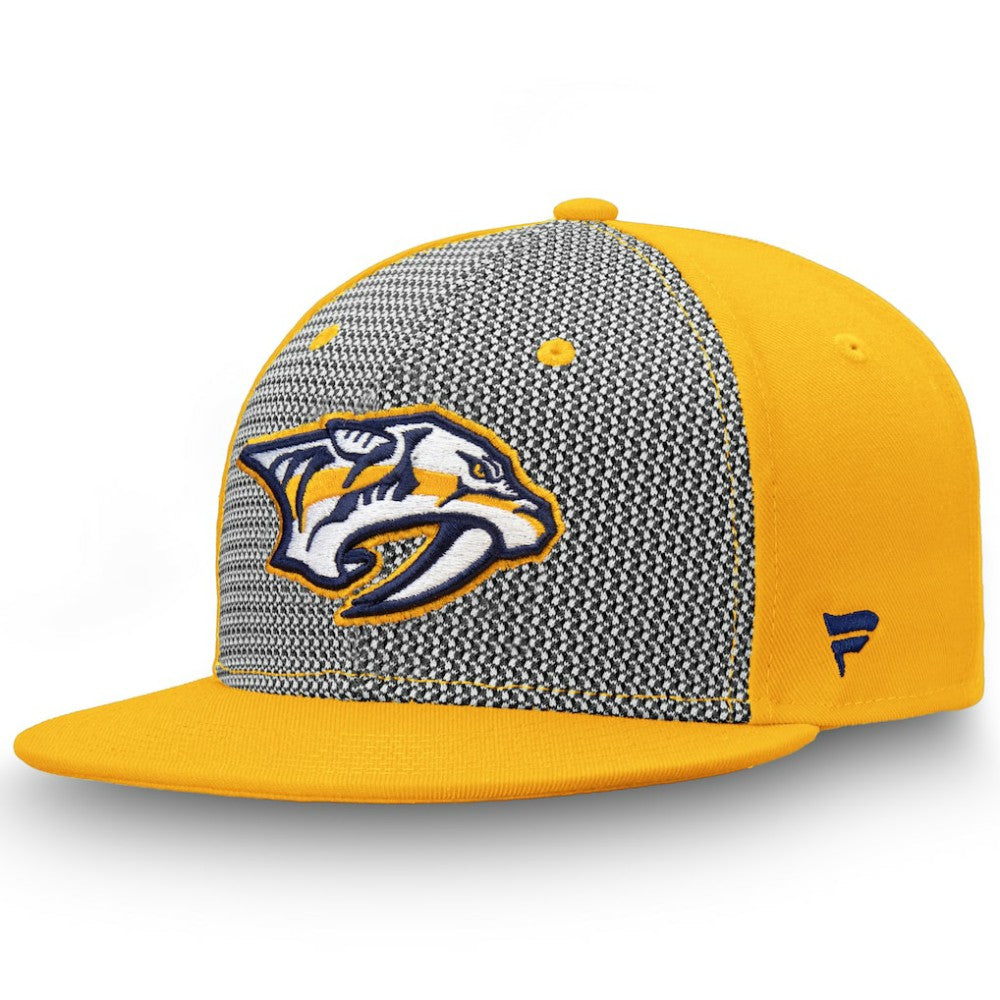 Nashville Predators Fanatics Versalux Fitted Hat - NHL Hats