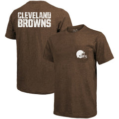 Cleveland Browns Majestic Threads Tri-Blend Pocket T-Shirt | NFL US