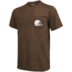 Cleveland Browns Majestic Threads Tri-Blend Pocket T-Shirt | NFL US