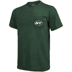 New York Jets Majestic Threads Tri-Blend Pocket T-Shirt | NFL On sale