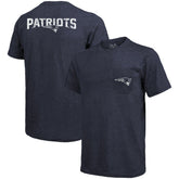 New England Patriots Majestic Threads Tri-Blend Pocket T-Shirt | NFL Online