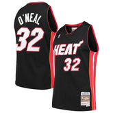 Black Shaquille O'Neal Miami Heat Hardwood Classics Swingman Jersey | NBA