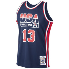 Navy Chris Mullin USA Basketball 1992 Dream Team Authentic Jersey sale | NBA